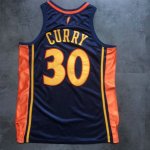 30 Curry Warriors Authentic Vintage Maillot Bleu